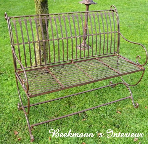 Banc jardin ancien - jardin,