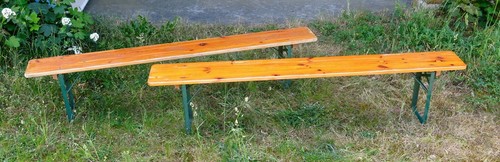Paire bancs banc ancien - de, bancs,
