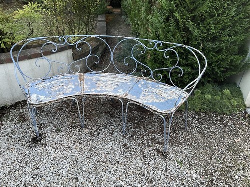 Ancien banc jardin - banc,